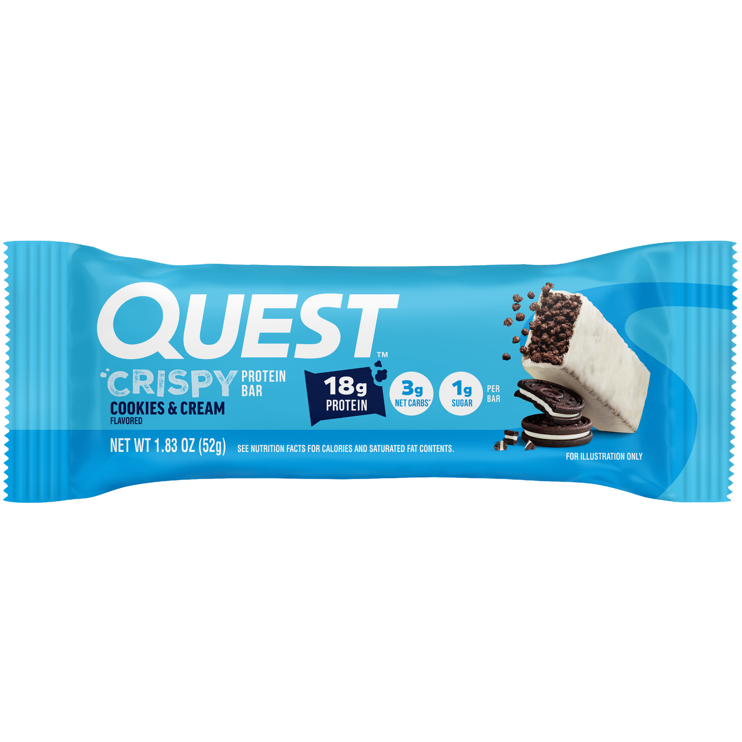 cookies-and-cream-crispy-hero-protein-bars-c3 400110_QN_USA_Pkg_Crispy_ProteinBar_CAC_Wrapper_3D_Front_Force.png